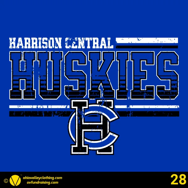 Harrison Central Huskies Soccer 2026 Design 28