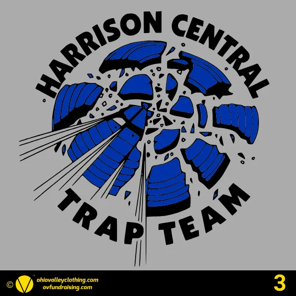 Harrison Central Trap Shooting Team 2026 Design 03