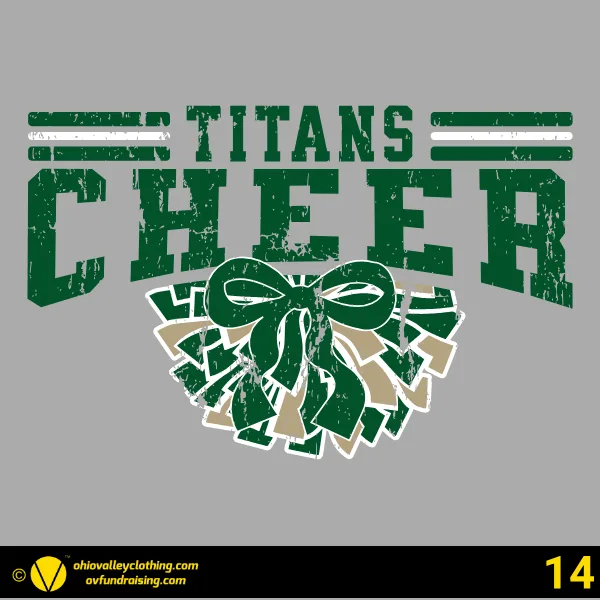Toronto Titans Youth Football & Cheer 2026 Design 14