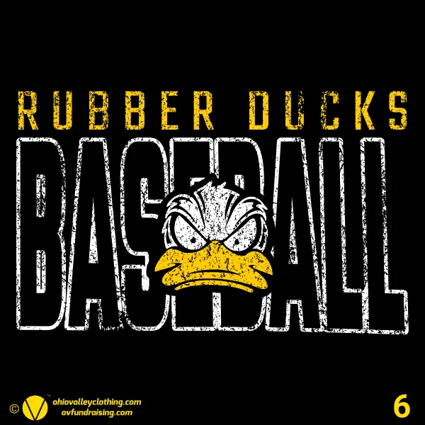 Rubber Ducks Baseball 2024 Design 06