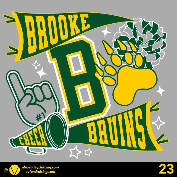 Brooke Bruin Youth Football & Cheer 2025 Design 23