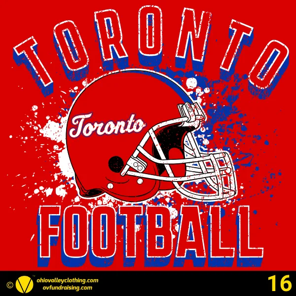 Toronto High School Football 2024 Design 16