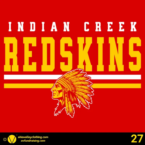 Indian Creek Youth Football and Cheering 2025 Design 27