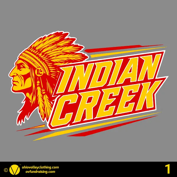 Indian Creek Athletic Boosters 2026 Design 01