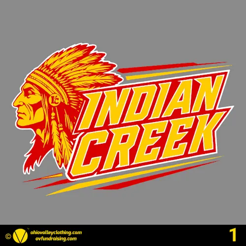 Indian Creek Athletic Boosters 2026 Shirt Designs