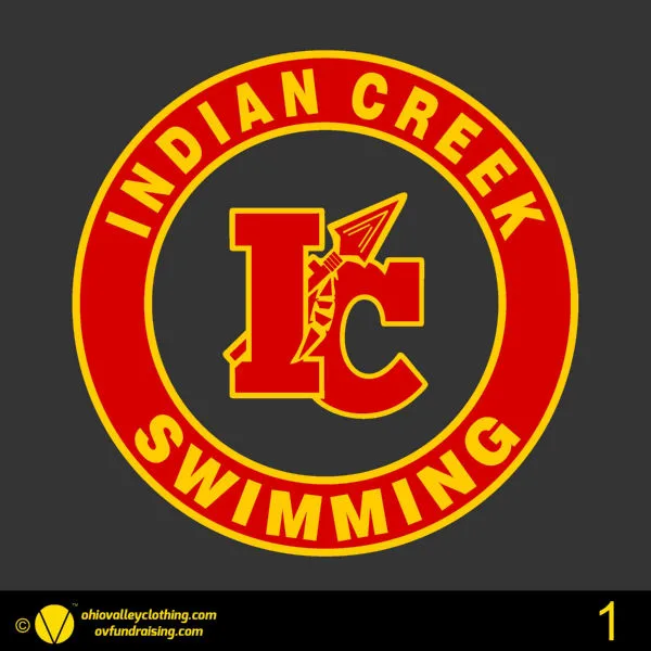 Indian Creek Swimming 2023-24 Fundraising Sample Design Page 01