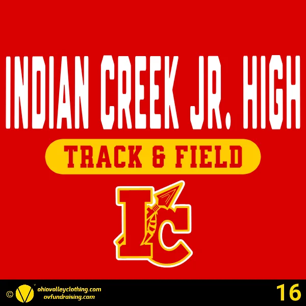 Indian Creek Jr. High Track 2025 Design 16