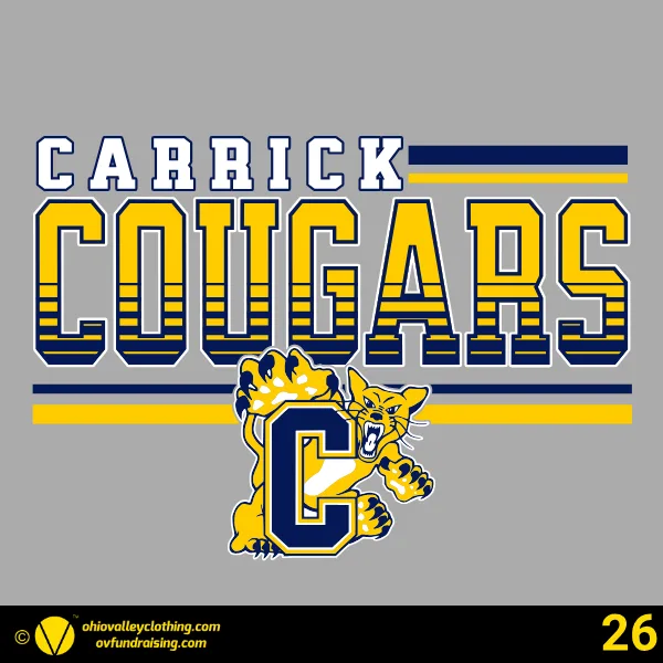 Carrick Cougars Hockey Club 2026 Design 26