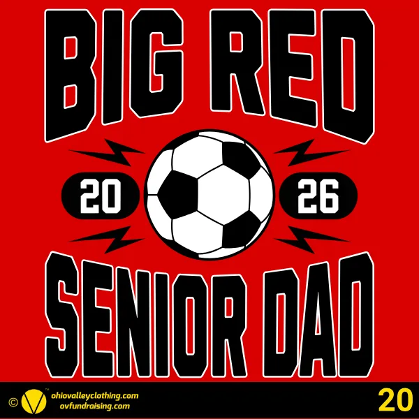 Steubenville Big Red Soccer Spring 2026 Design 20