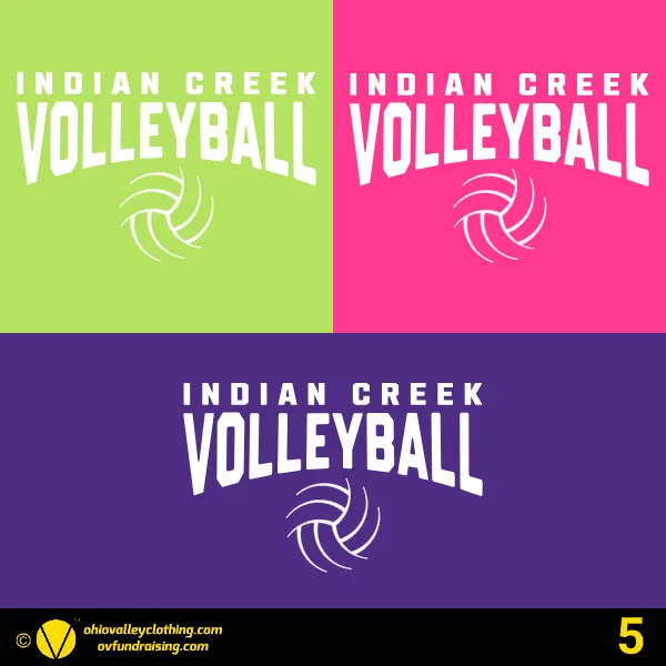 Indian Creek Volleyball Camp/Tourney 2025 Design 05