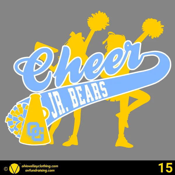 Oak Glen Jr. Bears Cheer 2025 Design 15