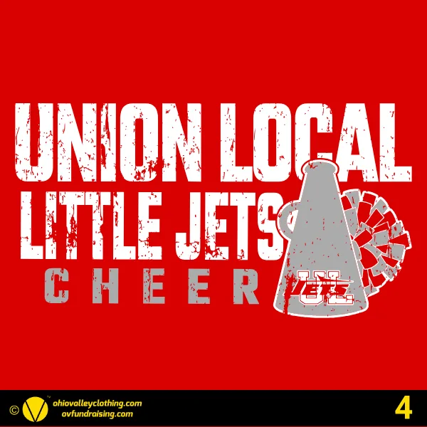 Union Local Little Jets Cheer 2026 Design 04