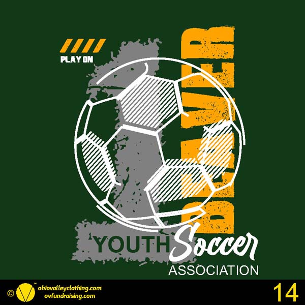 Beaver Youth Soccer Association Fundraising Sample Designs 2024 Beaver