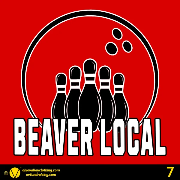 Beaver Local Bowling 2024 Design 07