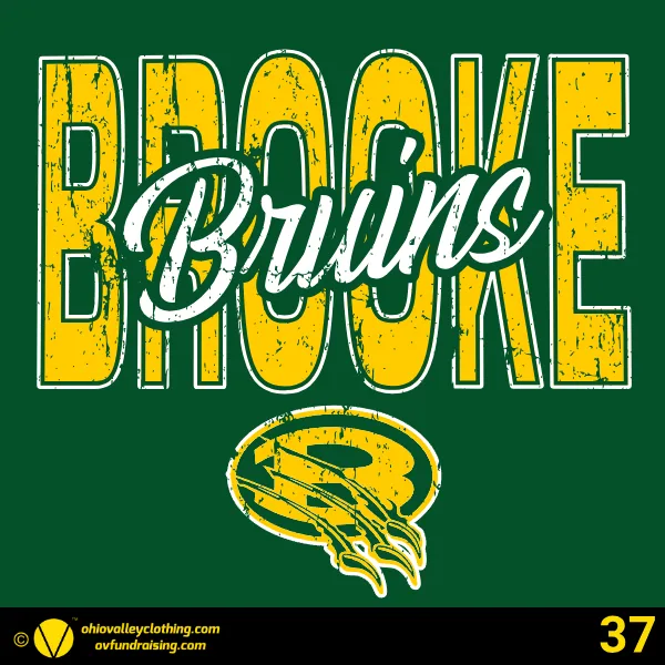 Brooke Middle School Football 2026 Design 37