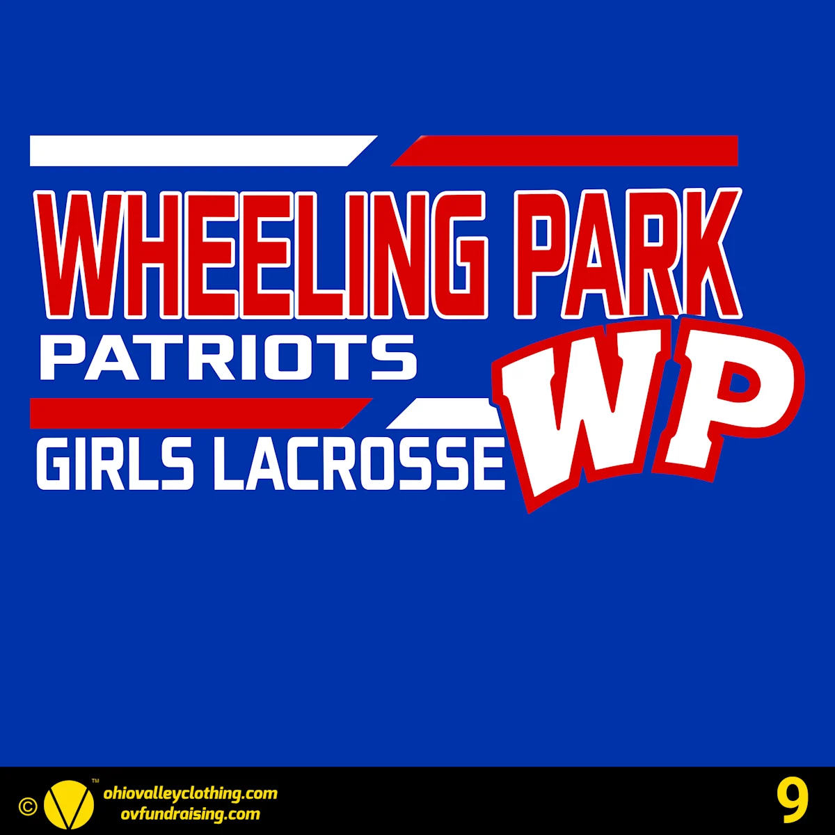 Wheeling Park Girls Lacrosse Spring 2026 - Design 09