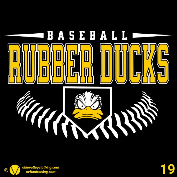 Rubber Ducks Baseball 2024 Design 19