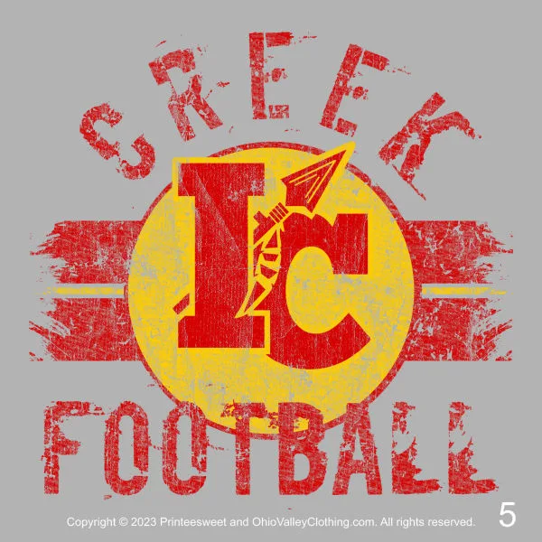 Indian Creek Boosters 2023 Football Designs Page 05
