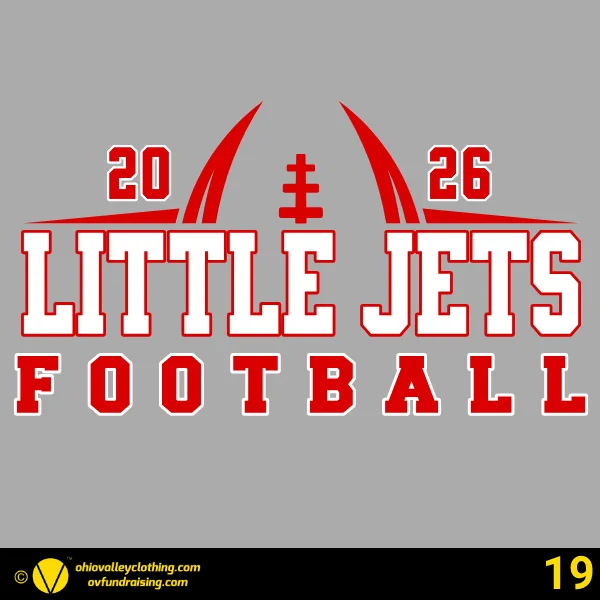Union Local Little Jets Football 2026 Design 19