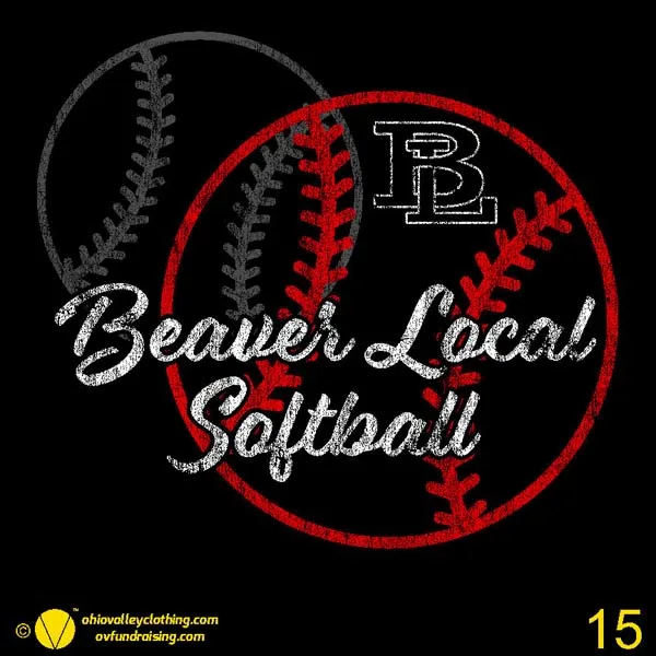 Beaver Local Softball 2024 Design 15