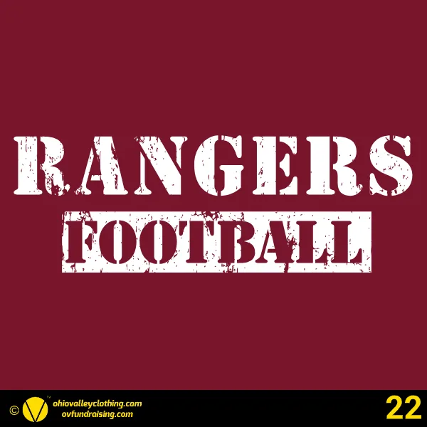 Greely Rangers Football 2026 Design 22