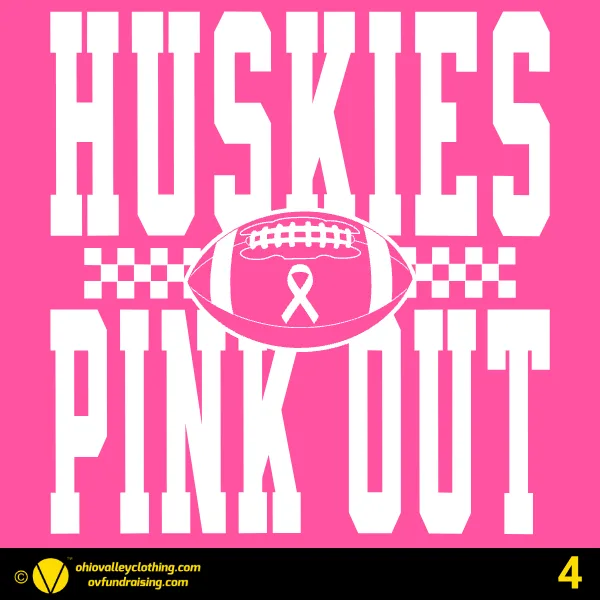 Harrison Central Football Pink Out Game 2026 Design 04