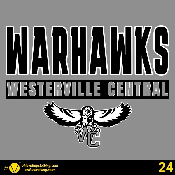 Westerville Central Wrestling 2024-2025 Design 24