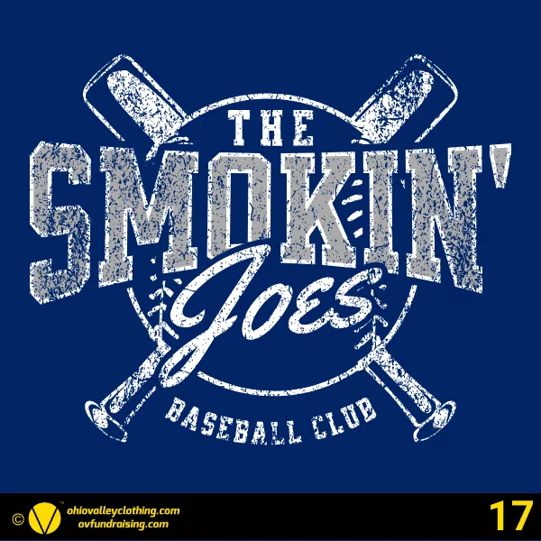 The Smokin' Joes Baseball Club Fall 2024 Design 17