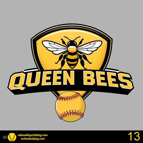 Queen Bee Softball Sample Designs 2024 Queen Bee 2024 Fundraising Sample Design 13