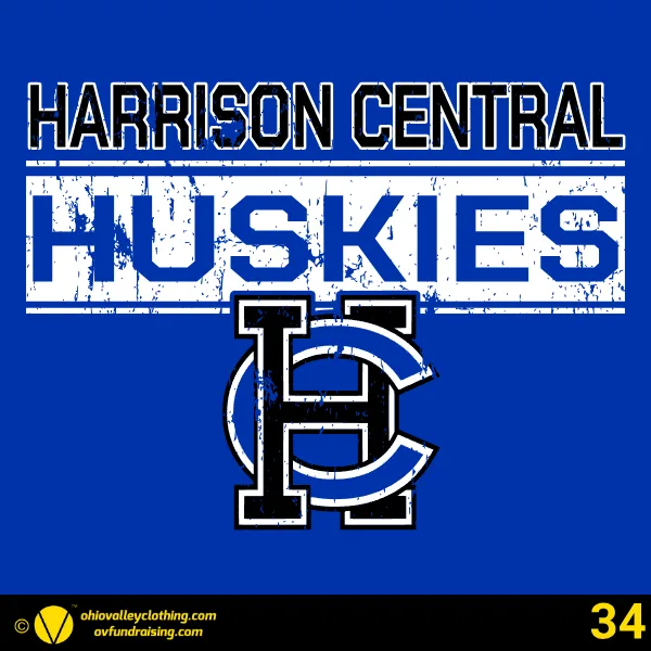 Harrison Central Huskies Soccer 2026 Design 34