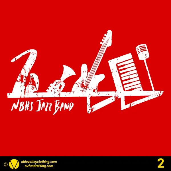 New Bedford High School Jazz Band 2026 Design 02