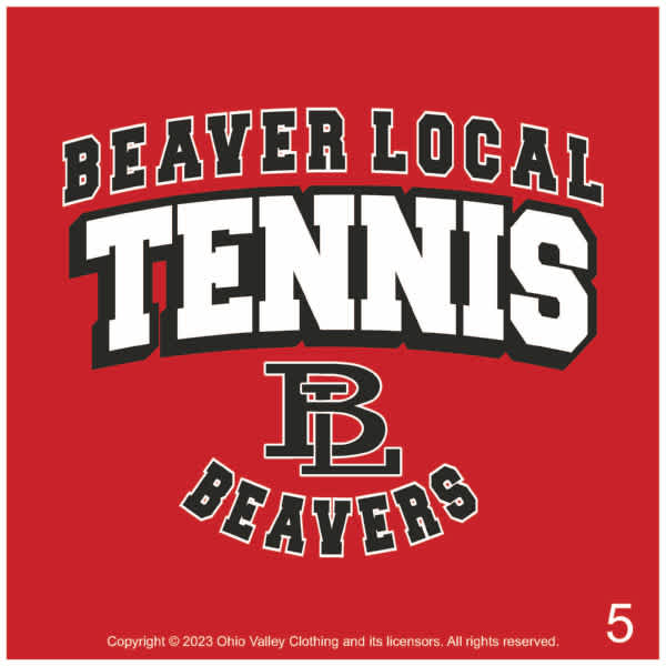Beaver Local Girls Tennis 2023 Fundraising Sample Designs Beaver Local Girls Tennis 2023 Sample Design Page 05