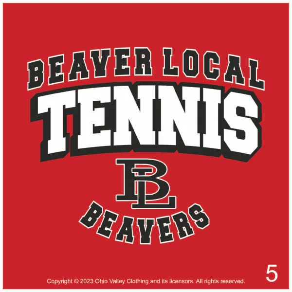 Beaver Local Girls Tennis 2023 Sample Design Page 05