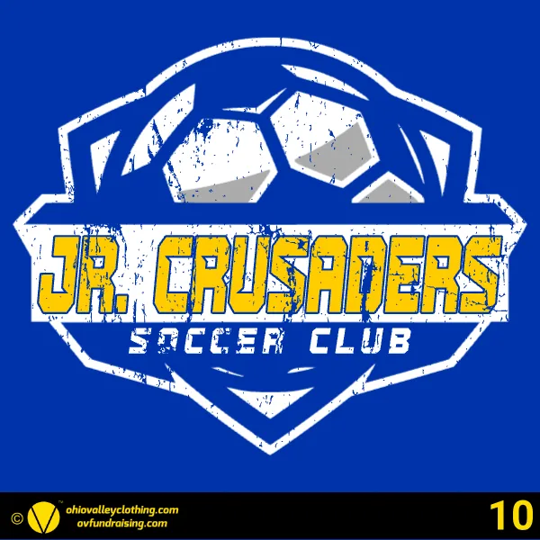 Jr. Crusaders Soccer 2026 Design 10