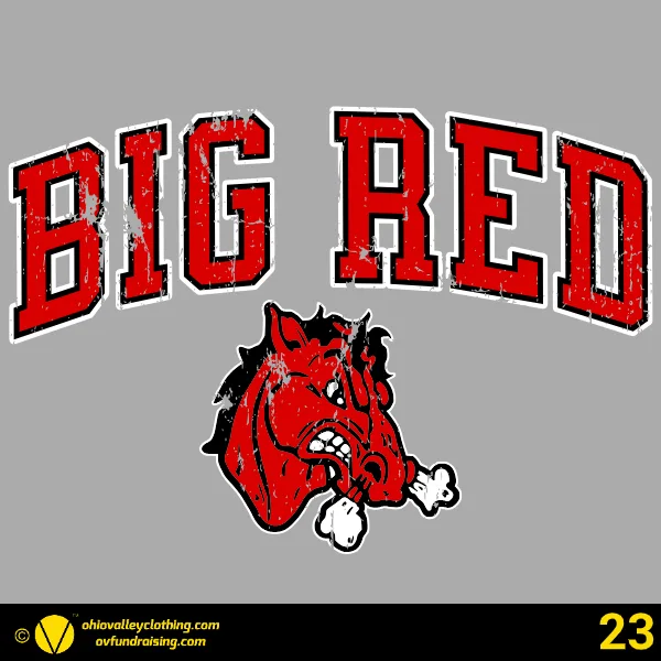 Steubenville Big Red Boys Soccer 2025 Design 23
