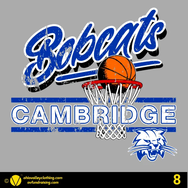 Cambridge Boys Basketball 2026-27 Design 08