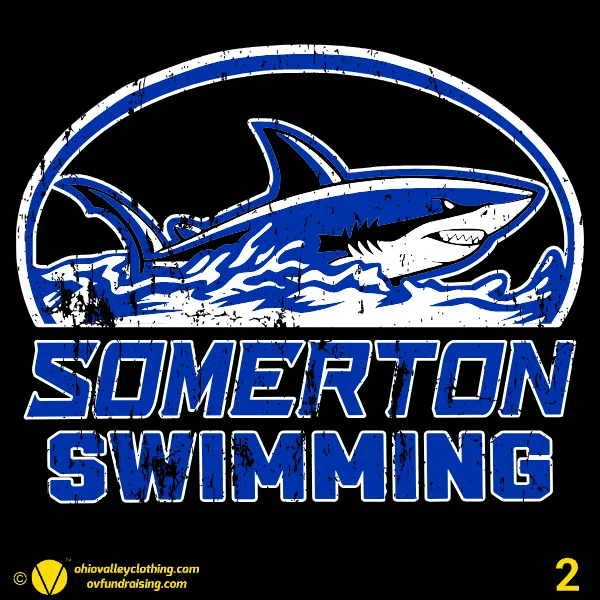 Somerton Sharks Swim Team 2025 Design 02