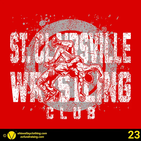 St. Clairsville Wrestling Club 2024-2025 Design 23