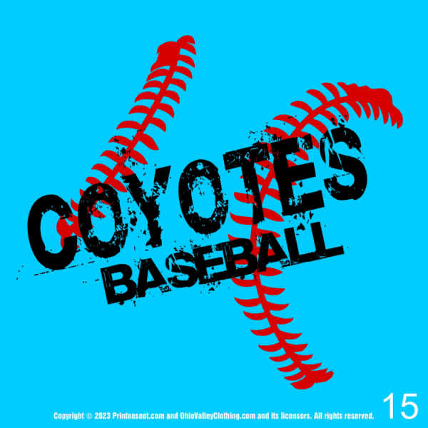 SV Coyotes Baseball 2023 Fundraising Sample Designs SV Coyotes Baseball 2023 Fundraising Design Page 15