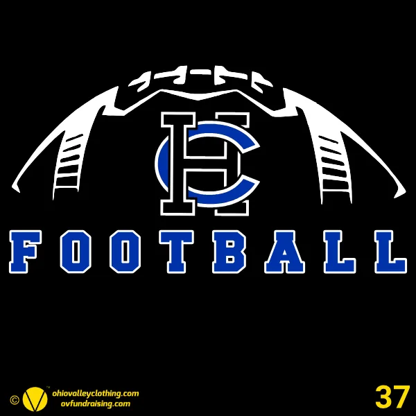 Harrison Central Huskies Football 2026 Design 37