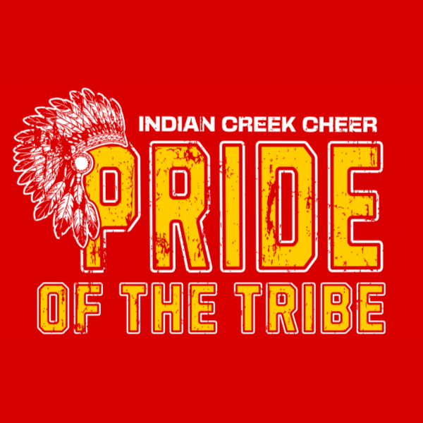 Indian Creek High School Cheer 2025 logo