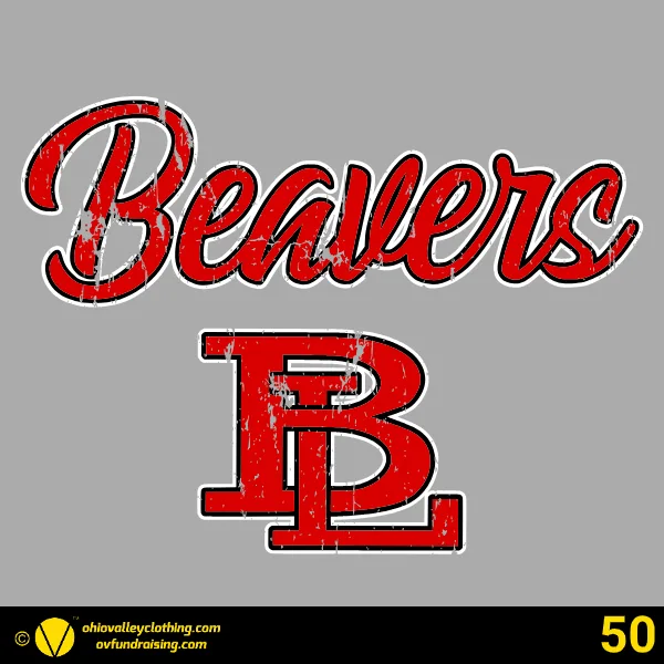 Beaver Local Touchdown Club 2025 Design 50