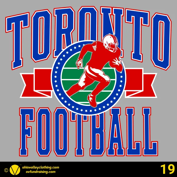 Toronto High School Football 2025 Design 19