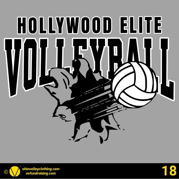Hollywood Elite Volleyball 2024 Design 18