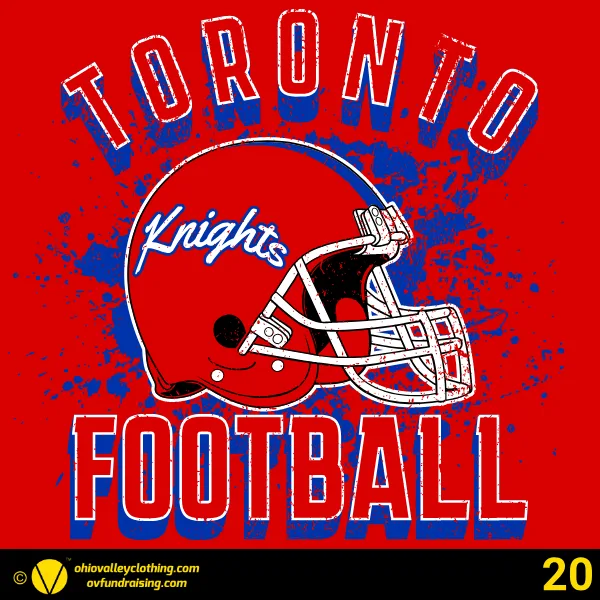Toronto Jr. High Football 2024 Design 20