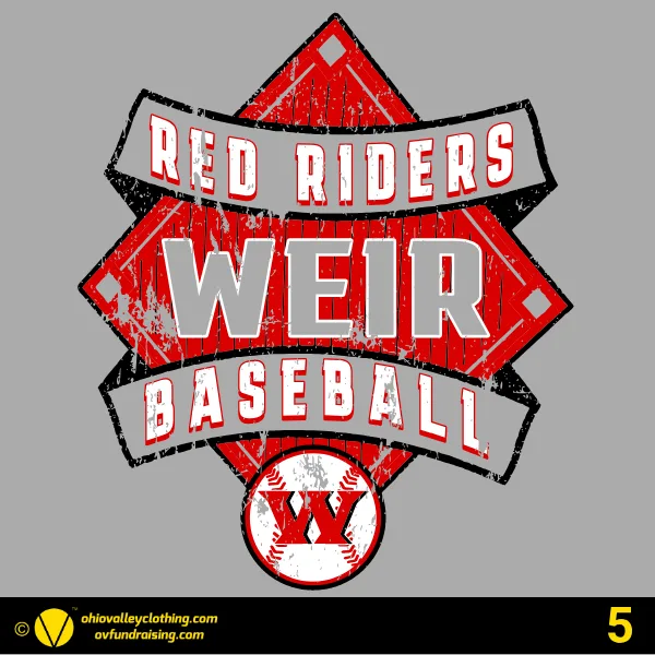 Weir Middle School Baseball 2026 Design 05