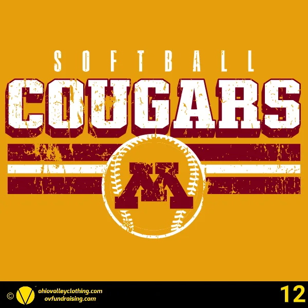 University of Minnesota Morris Softball 2026 Design 12
