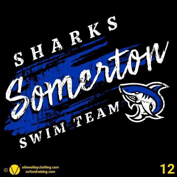 Somerton Sharks Swim Team 2026 Design 12