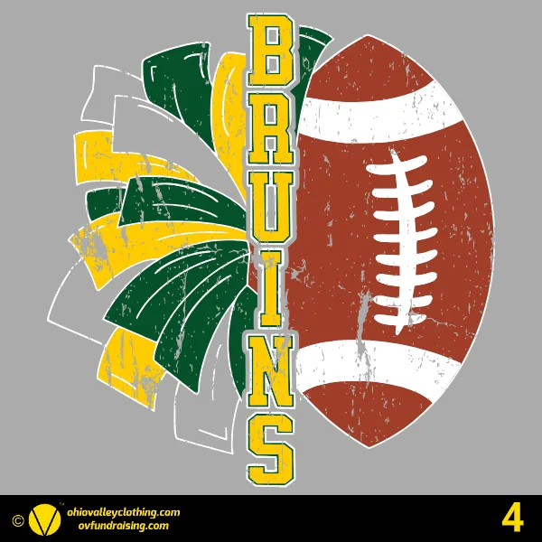 Brooke Bruin Youth Football & Cheer 2025 Design 04