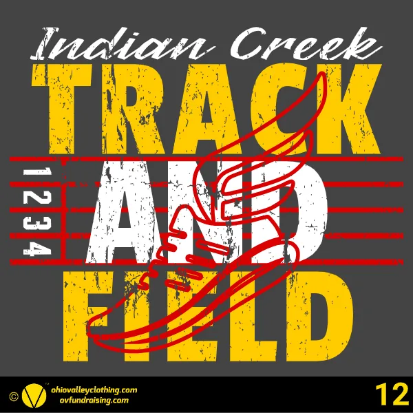 Indian Creek Indoor Track 2025 Design 12